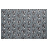 Tissu Loup tribal gris (Fat Quarter)