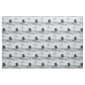 Tissu Loutre de mer adorable (Fat Quarter)