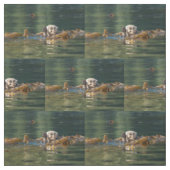 Tissu Loutre de mer de ondulation (Échantillon)