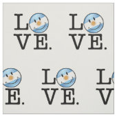 Tissu Love Argentina (Échantillon)