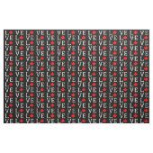 Tissu love canada maple leaf canadian (Yard)