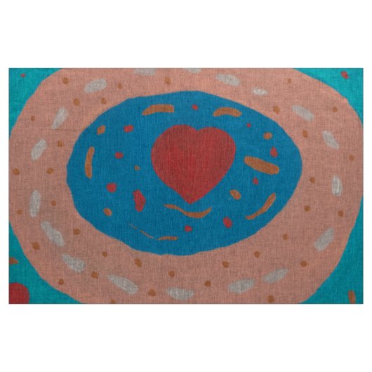 Tissu Love Circles Fabric (Yard)