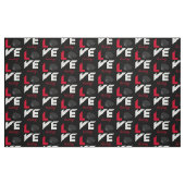 Tissu Love hockey (Fat Quarter)