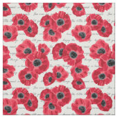 tissu love poppies (Échantillon)