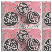 Tissu Love Stinks cupcakes (Fermer)