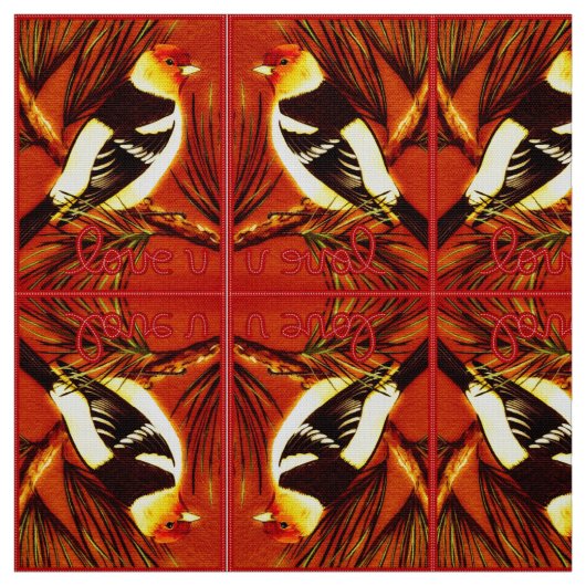Tissu Love U Tanager Fabric (Échantillon)