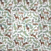 Tissu Loved Dearly (Carreau)