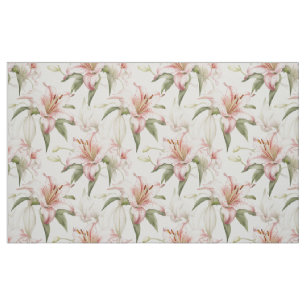 Tissu Lovely Lily motif