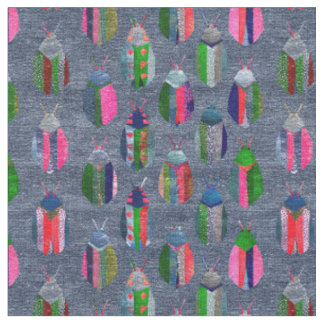 Tissu Lucioles Patchwork