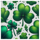 Tissu Lucky Shamrock St. Patrick’s Day Pattern Fabric (Échantillon)