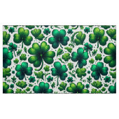 Tissu Lucky Shamrock St. Patrick’s Day Pattern Fabric (Fat Quarter)