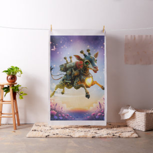 Tissu Lumière du cœur Voyageur des Cieux au Clair de Lun