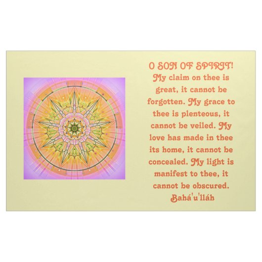 Tissu Lumière et gloire (Yard)