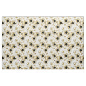 Tissu Lumière transparente avec étoiles or (Fat Quarter)