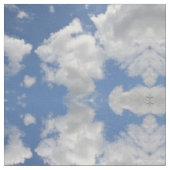 Tissu lunatique reflété de nuage (Fermer)
