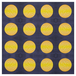 Tissu lune d'extrémité de nuit. motif de pois