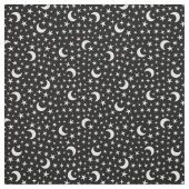Tissu Lune et étoiles (Échantillon)