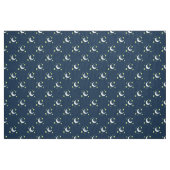 Tissu Lune et étoiles Textile original Imprimer sur Navy (Fat Quarter)
