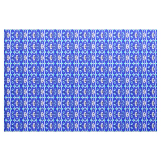 Tissu Lunes bleues (Yard)