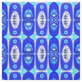 Tissu Lunes bleues (Échantillon)