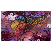 Tissu Lunes dans les arbres.... (Fat Quarter)