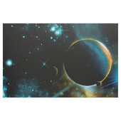 Tissu L'univers des planètes (Fat Quarter)