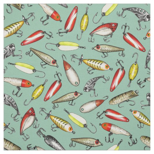 Tissu Lures de pêche (Échantillon)