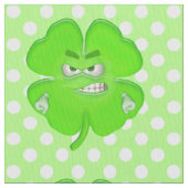 Tissu Lutter contre le Shamrock aux points blancs (fermé)