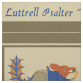 Tissu Luttrell Psalter "Écureuil" do-it-yourself Tapis d (Échantillon)