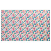 Tissu Lys de fleur de brosse (Fat Quarter)