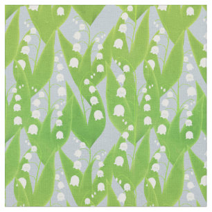 Tissu Lys de la Vallée Motif Floral