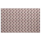 Tissu Lys sur noir (Yard)