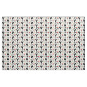 Tissu M. et Mme Lips Mustache Ring Tuxedo Mariage (Yard)