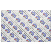 Tissu Ma Vie Est Passée À Point Considérer La Transplant (Fat Quarter)