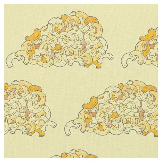 Tissu Macaroni Mac et fromage Soul Alimentation Cuisine  (Fermer)