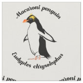 Tissu Macaroni Penguin (Fermer)