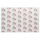 Tissu Macarons aquarelle sur Arrière - plan blanc (Fat Quarter)