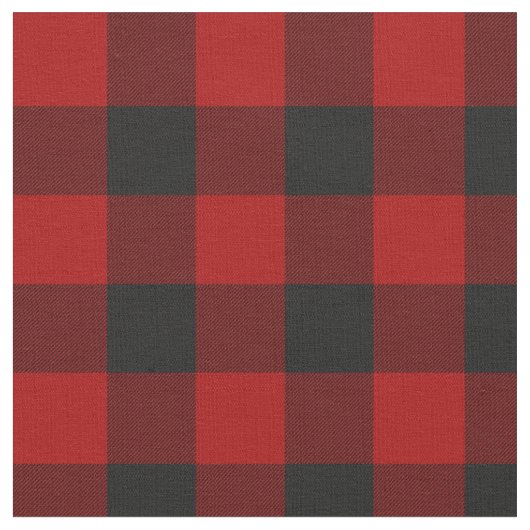 Tissu MacGregor | Rob Roy | Tartan rouge plaqué de buffl (Fermer)