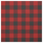 Tissu MacGregor | Rob Roy | Tartan rouge plaqué de buffl (Échantillon)