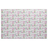 Tissu Machine à coudre - Artisanat rose coudre (Fat Quarter)