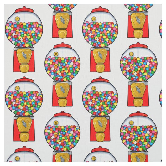 Tissu Machine de boule de gomme un cent une mastication (Échantillon)