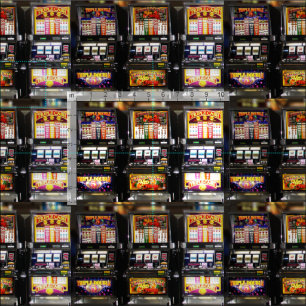 Tissu Machines de rêve - Machines à sous Lucky