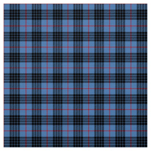 Tissu MacKay Blue Tartan (Échantillon)