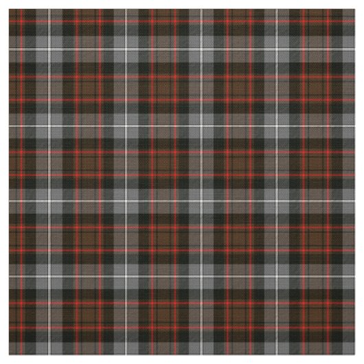 Tissu MacRae Chasse Tartan Patiné (Échantillon)