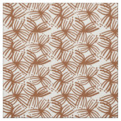 Tissu macro fleur marron (Échantillon)