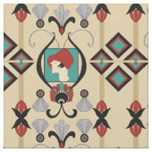 Tissu Madame d'art déco (Fermer)