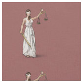 Tissu Madame Justice - Marsala (Fermer)