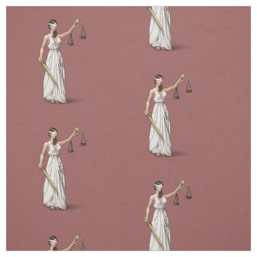 Tissu Madame Justice - Marsala (Échantillon)