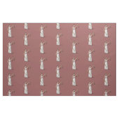 Tissu Madame Justice - Marsala (Fat Quarter)