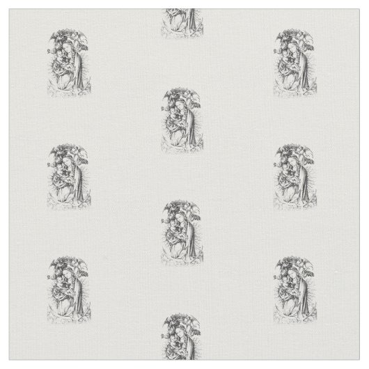 Tissu Madonna avec l'enfant (Fermer)